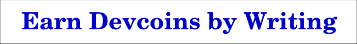 Earn Devcoins by Writing
